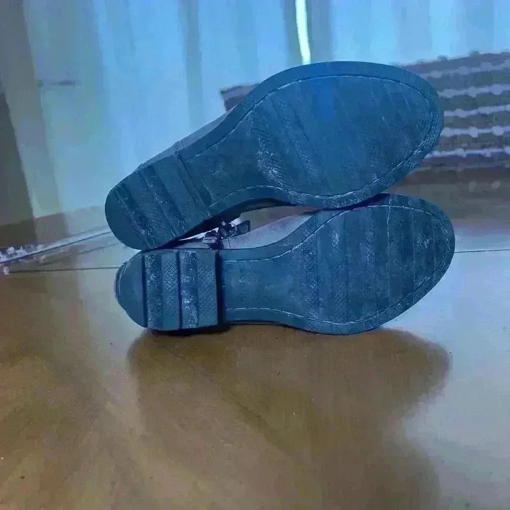 Sorel Lolla ankle boot booties size 7 taupe gray nl2267 - Picture 5 of 7